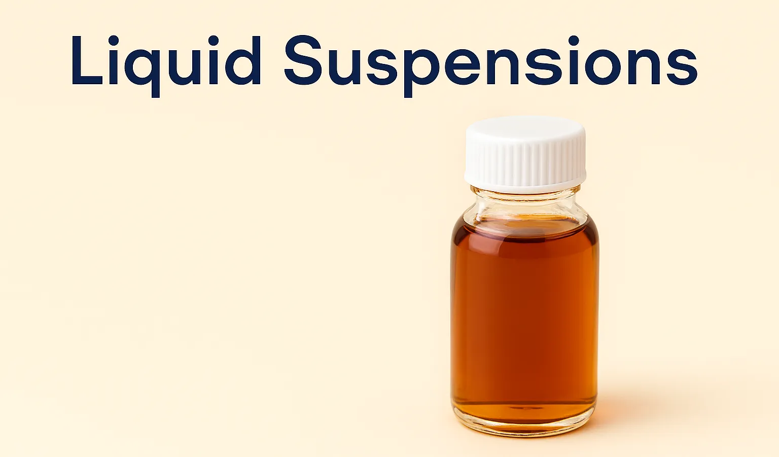 Liquid Suspensions: Flexibility Matters